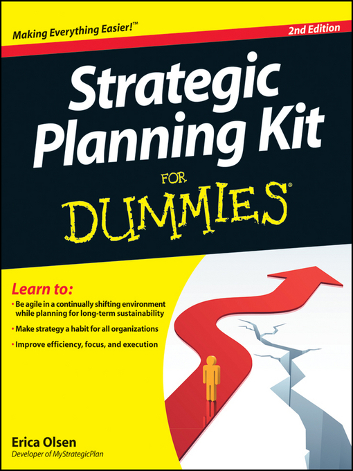Title details for Strategic Planning Kit For Dummies by Erica Olsen - Available